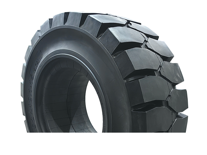 The Three-layer Rubber Structure of TOPSUN solid tires 